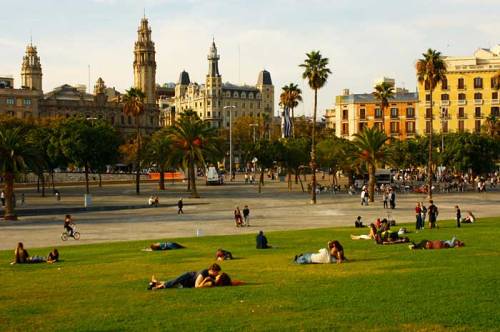 в Барселоне